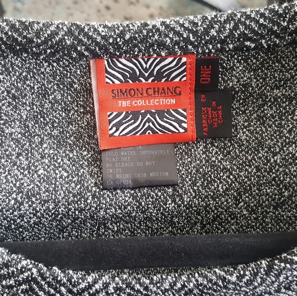 Simon Chang Pom Pom Fringe Poncho - Picture 4 of 5